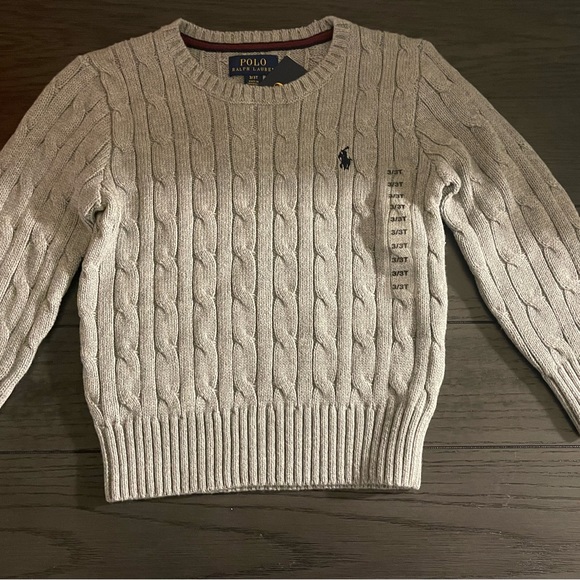 Polo Ralph Lauren Cable-knit crewneck sweater - Picture 4 of 4